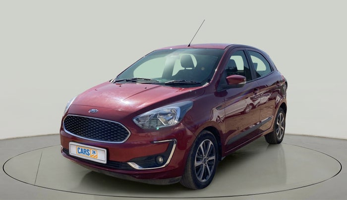 2021 Ford New Figo TITANIUM PLUS 1.2 PETROL AT, Petrol, Automatic, 25,587 km, Left Front Diagonal