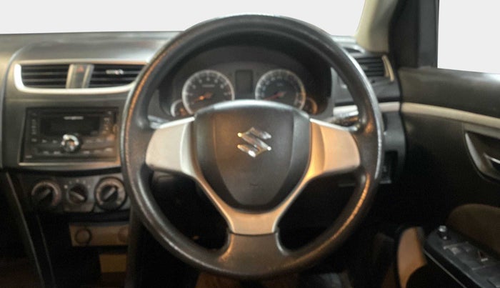 2012 Maruti Swift VXI, Petrol, Manual, 90,006 km, Steering Wheel Close Up