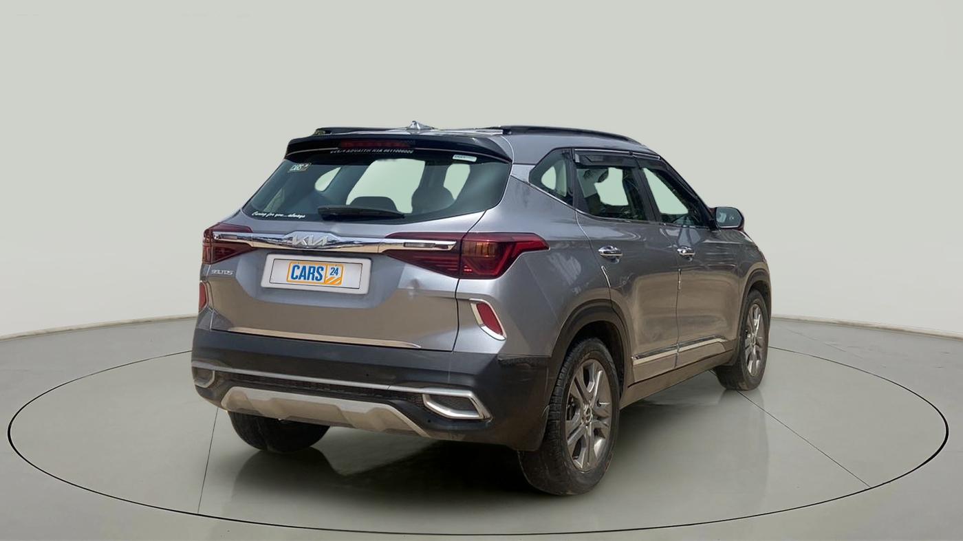2021 KIA SELTOS HTX PLUS 1.5 DIESEL, Diesel, Manual, 52,779 km, Right Back Diagonal