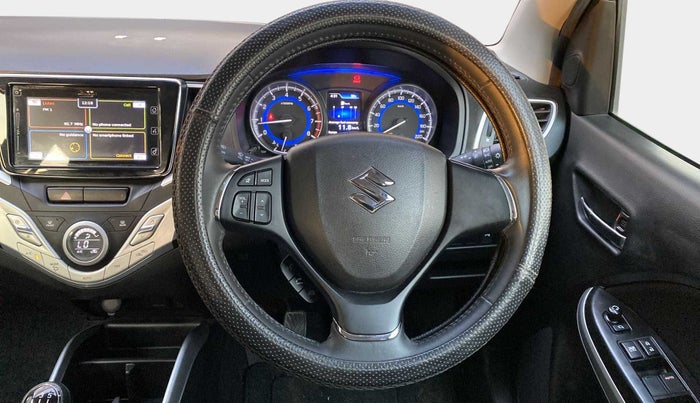 2018 Maruti Baleno ALPHA PETROL 1.2, Petrol, Manual, 21,462 km, Steering Wheel Close Up