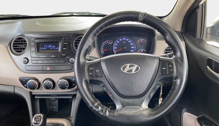 2015 Hyundai Xcent S 1.2, Petrol, Manual, 82,129 km, Steering Wheel Close Up