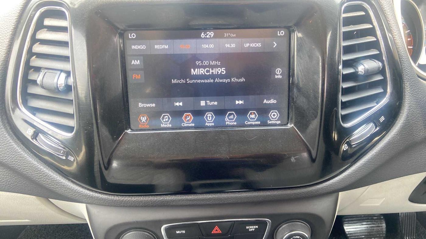 2018 Jeep Compass LIMITED (O) 1.4 PETROL AT, Petrol, Automatic, 19,255 km, Infotainment System