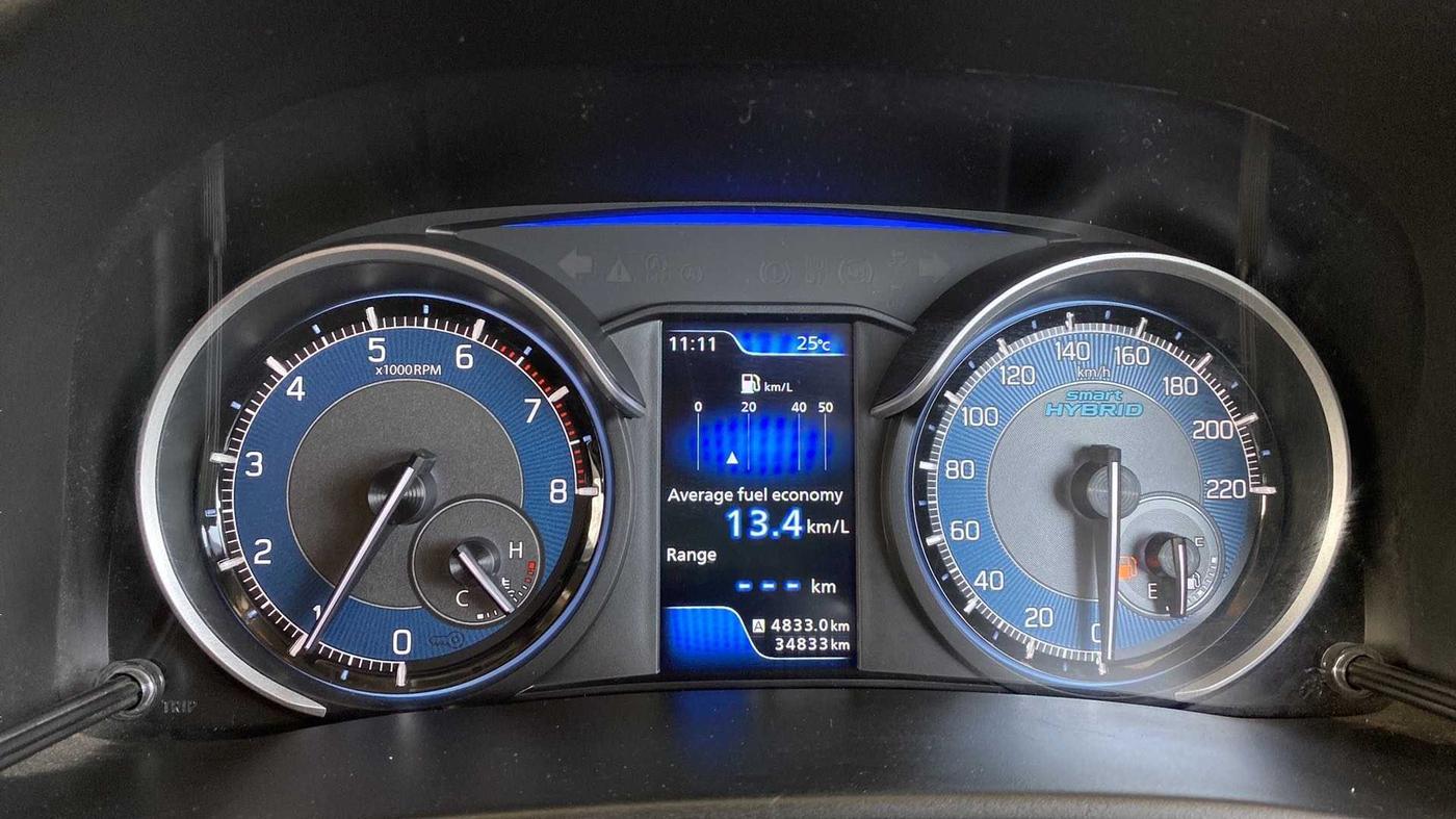 2021 Maruti XL6 ALPHA MT, Petrol, Manual, 34,829 km, Odometer Image