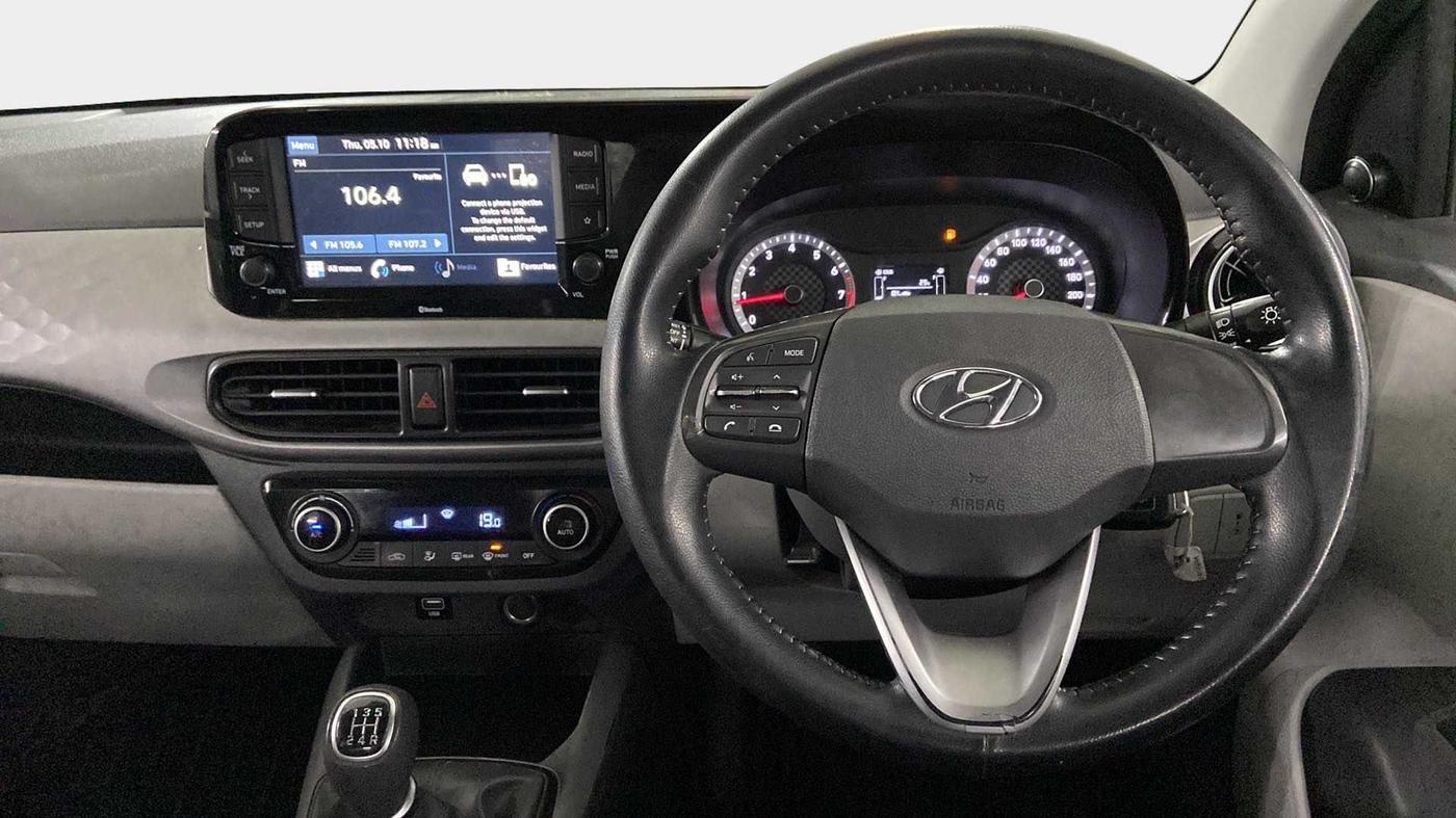 2020 Hyundai GRAND I10 NIOS SPORTZ 1.2 KAPPA VTVT CNG, CNG, Manual, 44,872 km, Steering Wheel Close Up