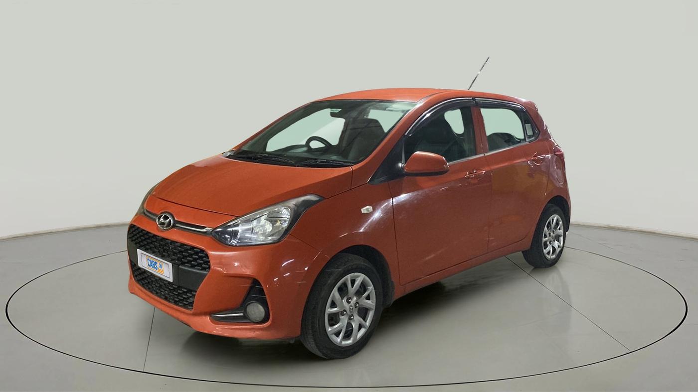 2017 Hyundai Grand i10 SPORTZ 1.2 KAPPA VTVT, Petrol, Manual, 33,729 km, Left Front Diagonal