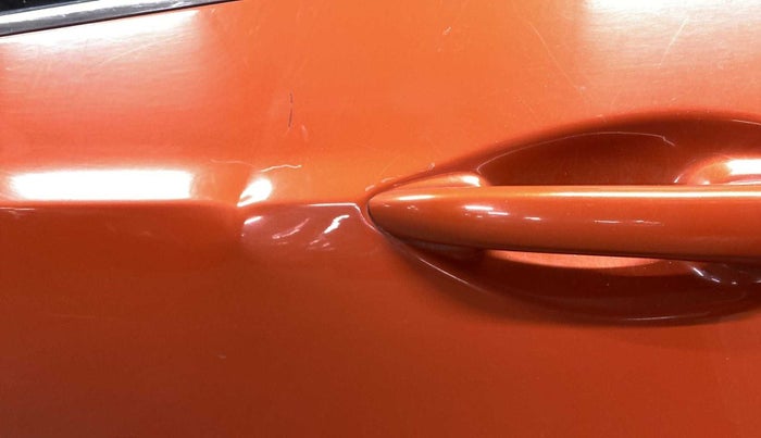 2017 Hyundai Grand i10 SPORTZ 1.2 KAPPA VTVT, Petrol, Manual, 33,729 km, Rear left door - Slightly dented