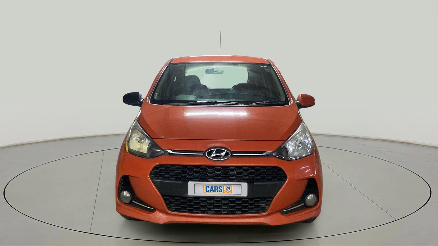 2017 Hyundai Grand i10 SPORTZ 1.2 KAPPA VTVT, Petrol, Manual, 33,729 km, Front