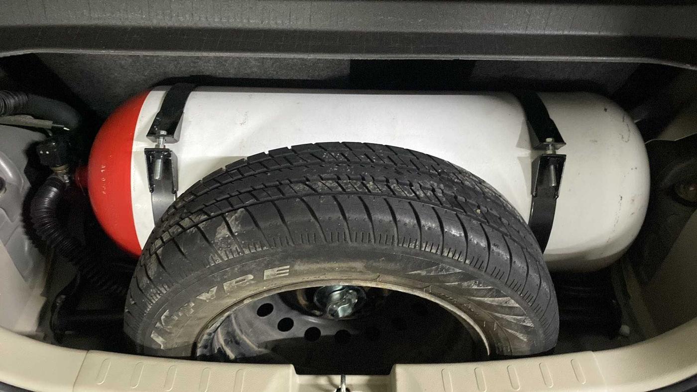 2020 Maruti Celerio VXI (O) CNG, CNG, Manual, 19,975 km, Boot Inside