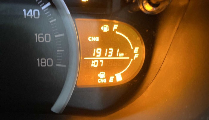 2020 Maruti Celerio VXI (O) CNG, CNG, Manual, 19,975 km, Odometer Image