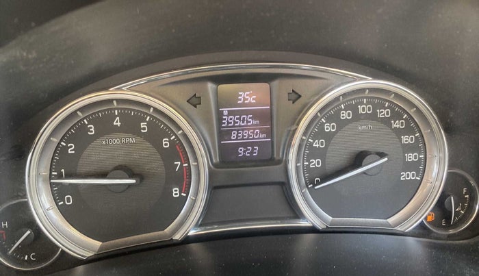 2017 Maruti Ciaz ZXI+, Petrol, Manual, 83,947 km, Odometer Image