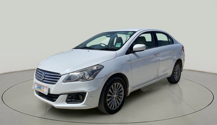 2017 Maruti Ciaz ZXI+, Petrol, Manual, 83,947 km, Left Front Diagonal