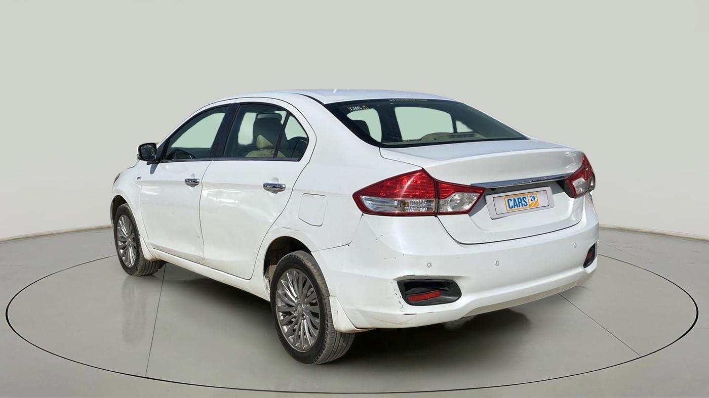2017 Maruti Ciaz ZXI+, Petrol, Manual, 83,947 km, Left Back Diagonal