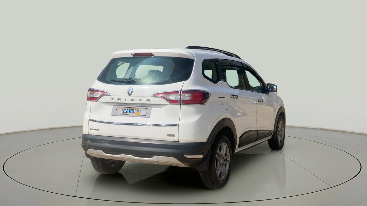 2019 Renault TRIBER RXZ, Petrol, Manual, 49,605 km, Right Back Diagonal