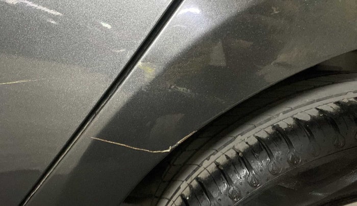 2021 Tata Tiago XTA PETROL, Petrol, Automatic, 4,637 km, Left quarter panel - Minor scratches