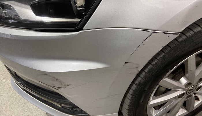 2018 Volkswagen Ameo HIGHLINE PLUS 1.5L AT 16 ALLOY, Diesel, Automatic, 52,041 km, Front bumper - Minor scratches