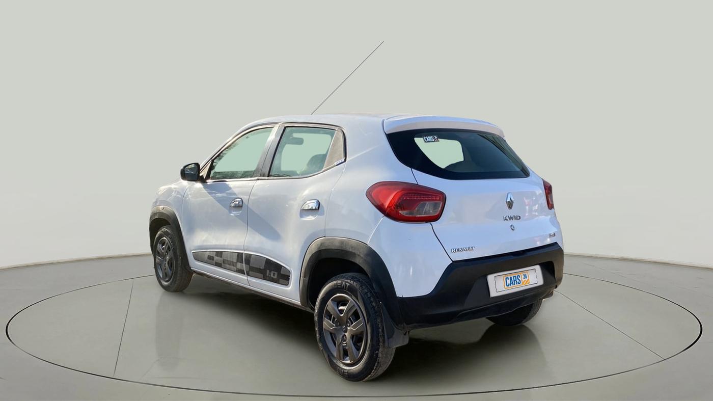 2017 Renault Kwid RXT 1.0 AMT (O), Petrol, Automatic, 70,126 km, Left Back Diagonal