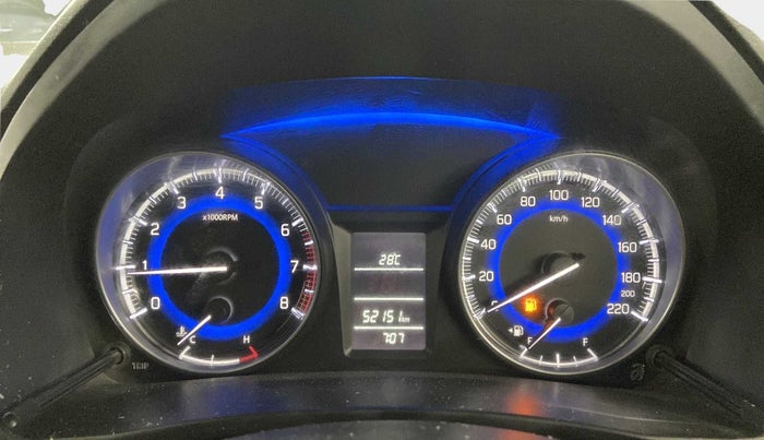2019 Maruti Baleno DELTA PETROL 1.2, Petrol, Manual, 52,150 km, Odometer Image