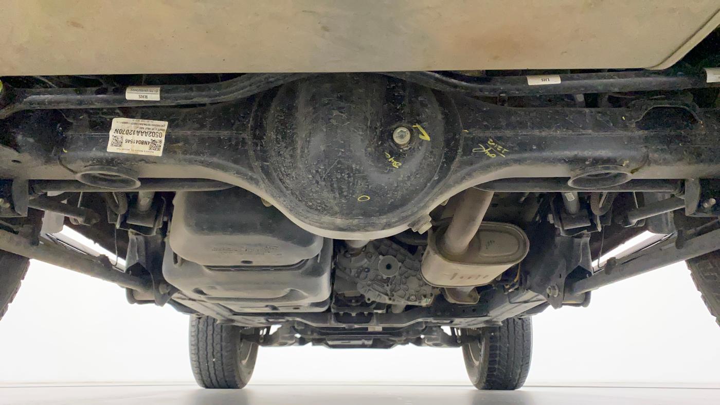2022 Mahindra Thar LX PETROL HT 4WD AT, Petrol, Automatic, 10,253 km, Rear Underbody