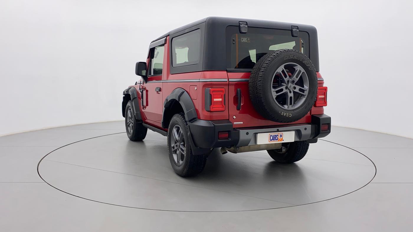 2022 Mahindra Thar LX PETROL HT 4WD AT, Petrol, Automatic, 10,253 km, Left Back Diagonal