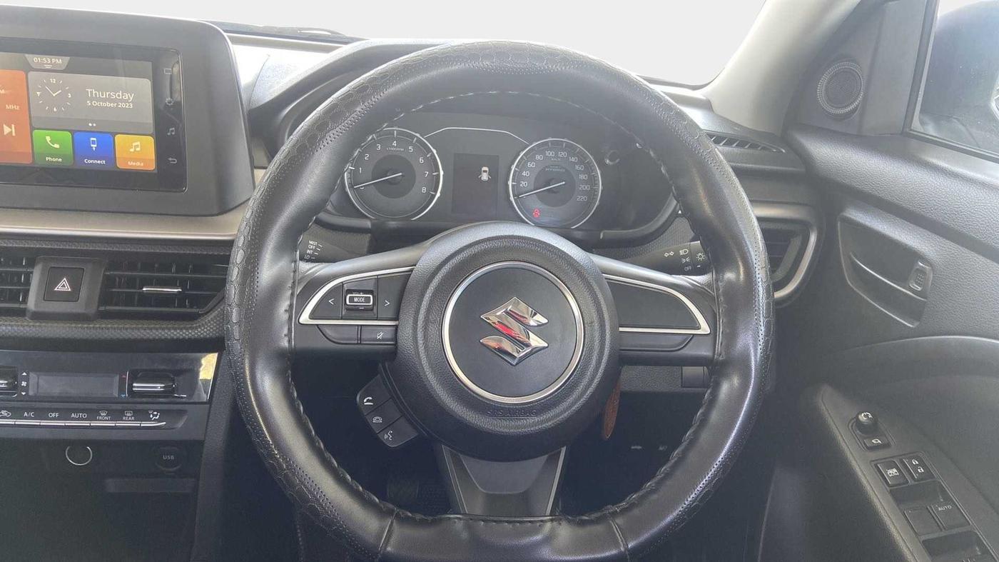 2023 Maruti BREZZA VXI SMART HYBRID, Petrol, Manual, 20,801 km, Steering Wheel Close Up