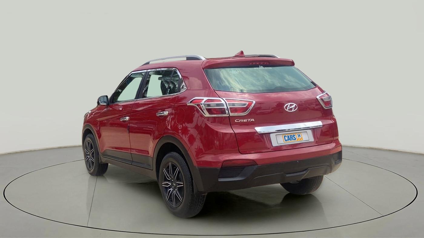 2017 Hyundai Creta E PLUS 1.6 PETROL, Petrol, Manual, 50,026 km, Left Back Diagonal