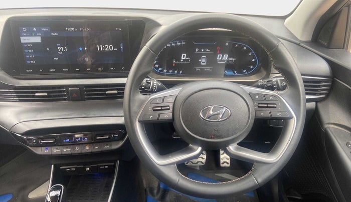 2021 Hyundai NEW I20 ASTA (O) 1.0 TURBO GDI DCT, Petrol, Automatic, 15,976 km, Steering Wheel Close Up