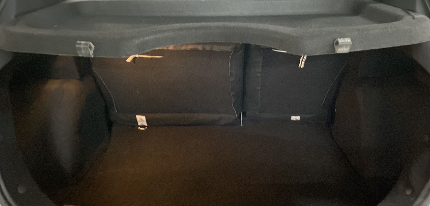 2021 Tata NEXON XZA PLUS PETROL DUAL TONE, Petrol, Automatic, 9,122 km, Boot Inside