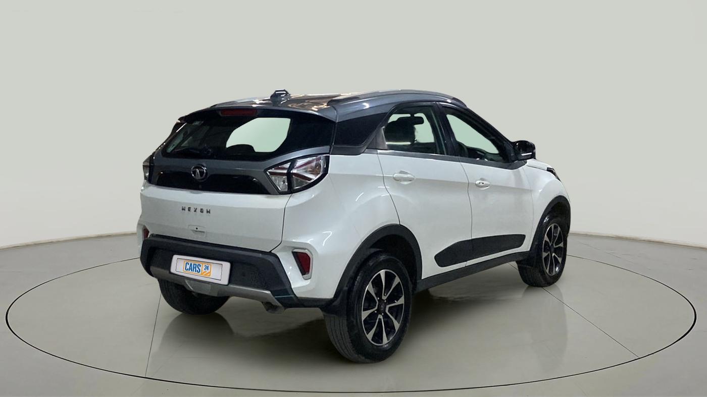 2021 Tata NEXON XZA PLUS PETROL DUAL TONE, Petrol, Automatic, 9,122 km, Right Back Diagonal