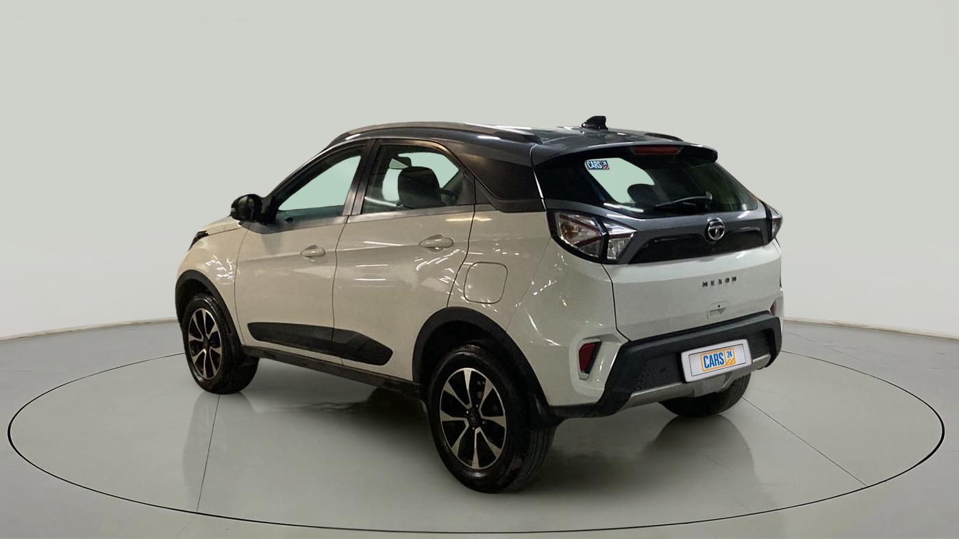 2021 Tata NEXON XZA PLUS PETROL DUAL TONE, Petrol, Automatic, 9,122 km, Left Back Diagonal