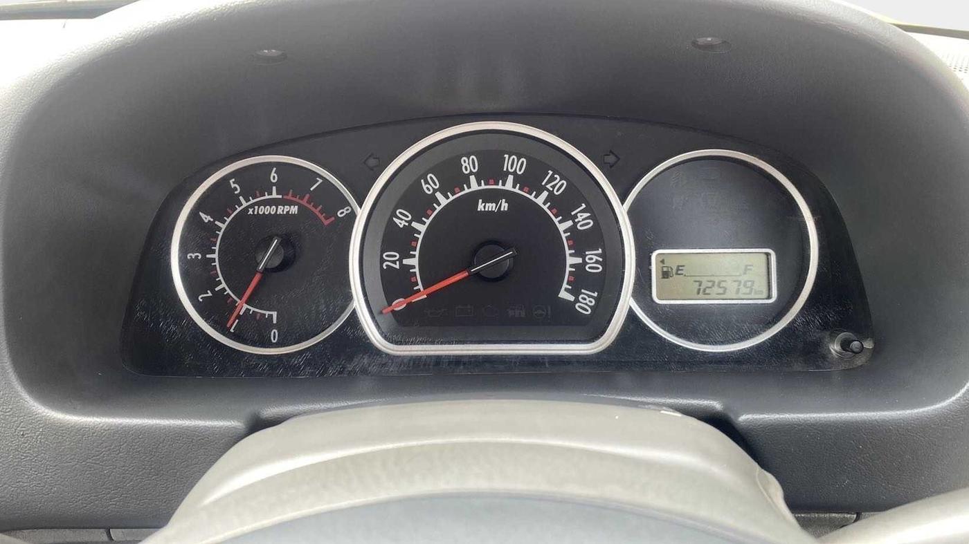 2011 Maruti Alto K10 VXI, Petrol, Manual, 72,543 km, Odometer Image