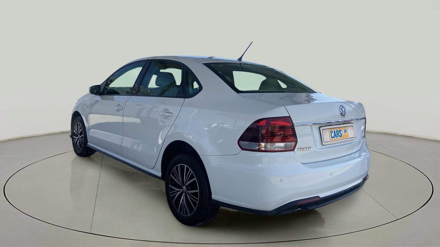 2021 Volkswagen Vento HIGHLINE 1.0L TSI AT, Petrol, Automatic, 19,304 km, Left Back Diagonal