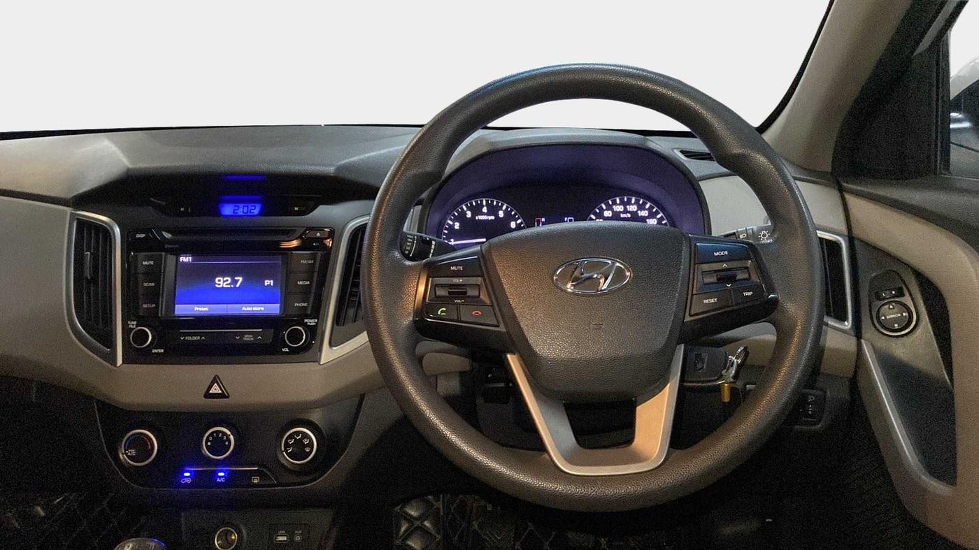 2015 Hyundai Creta S 1.6 PETROL, Petrol, Manual, 86,021 km, Steering Wheel Close Up