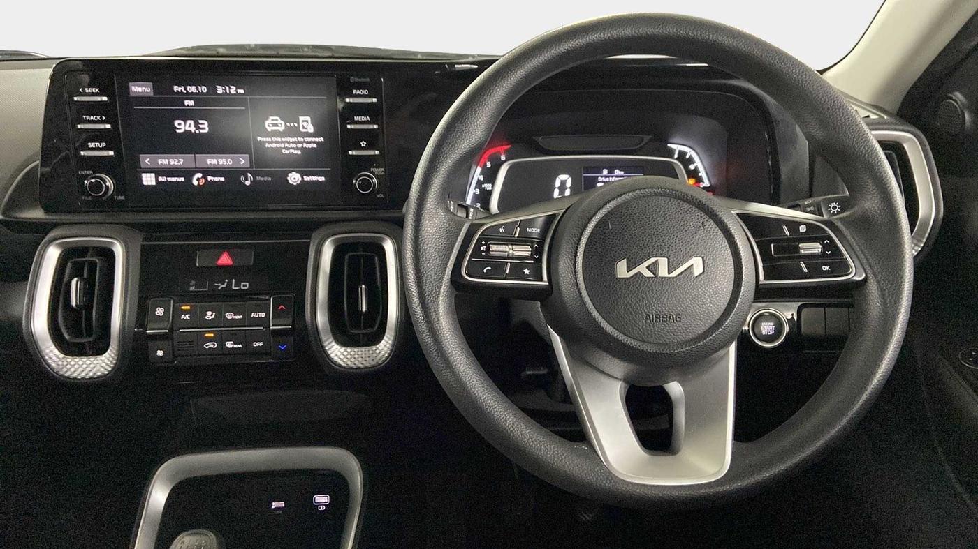2022 KIA SONET HTK PLUS 1.5, Diesel, Manual, 19,714 km, Steering Wheel Close Up