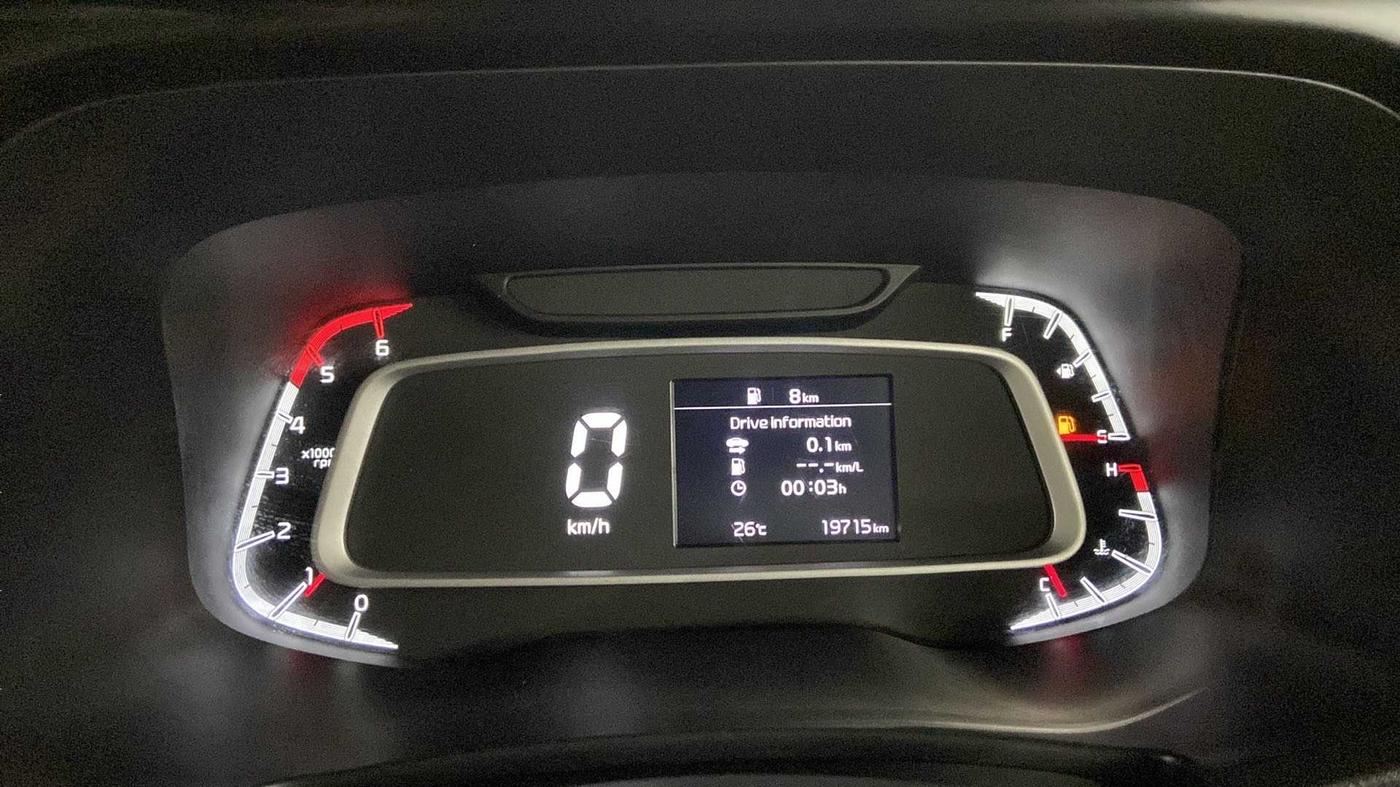 2022 KIA SONET HTK PLUS 1.5, Diesel, Manual, 19,714 km, Odometer Image