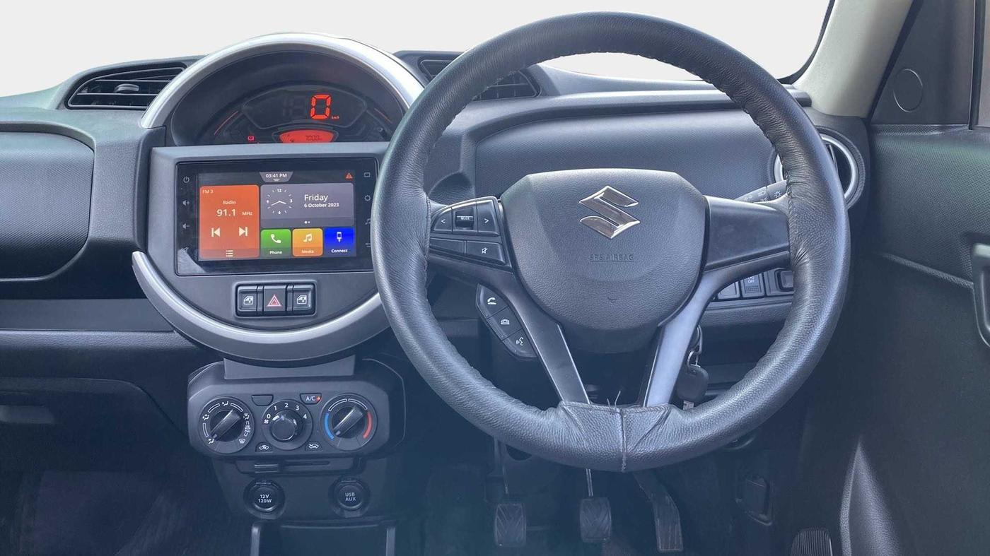 2022 Maruti S PRESSO VXI+, Petrol, Manual, 6,998 km, Steering Wheel Close Up