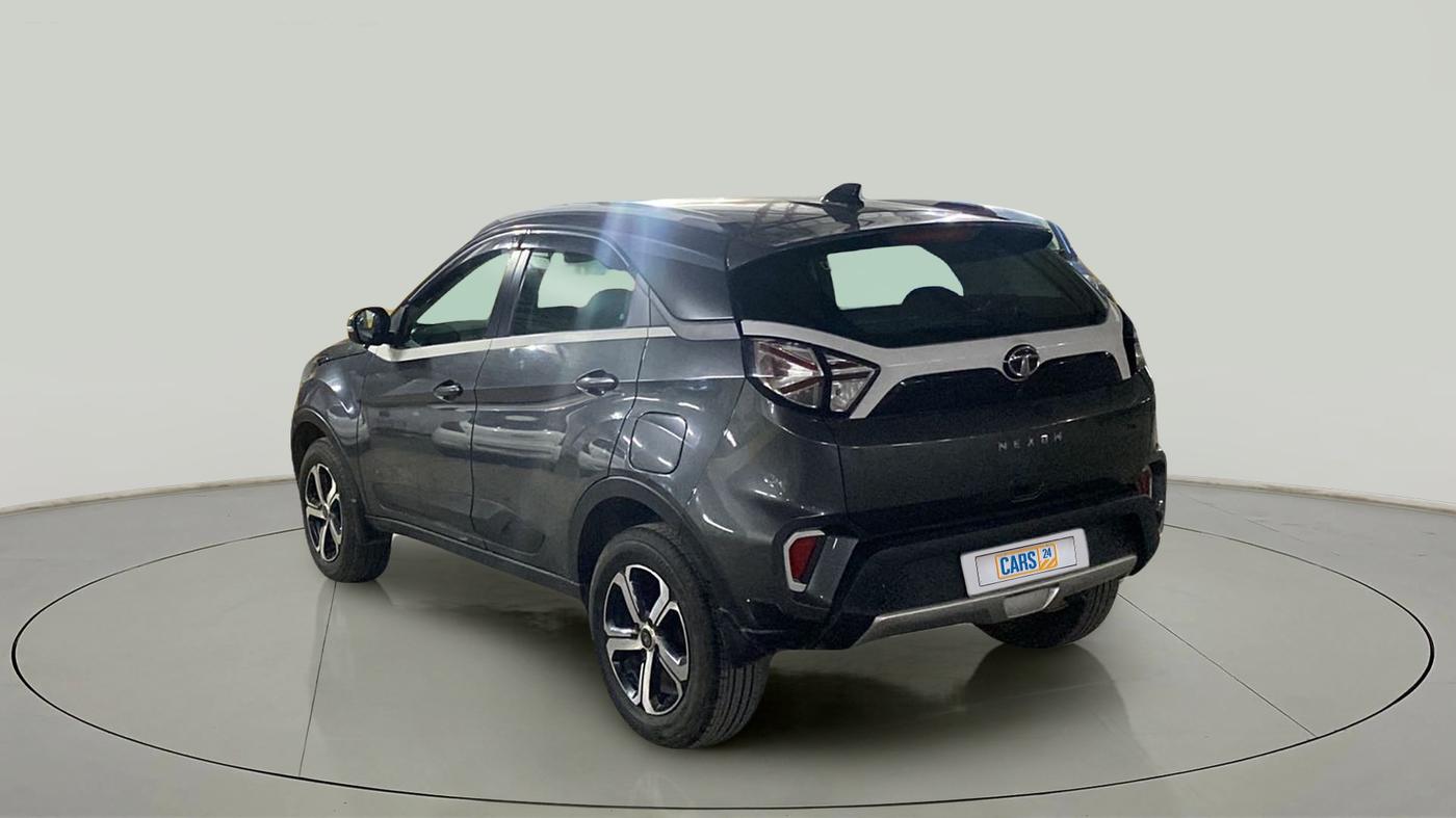 2021 Tata NEXON XZA PLUS PETROL, Petrol, Automatic, 4,039 km, Left Back Diagonal