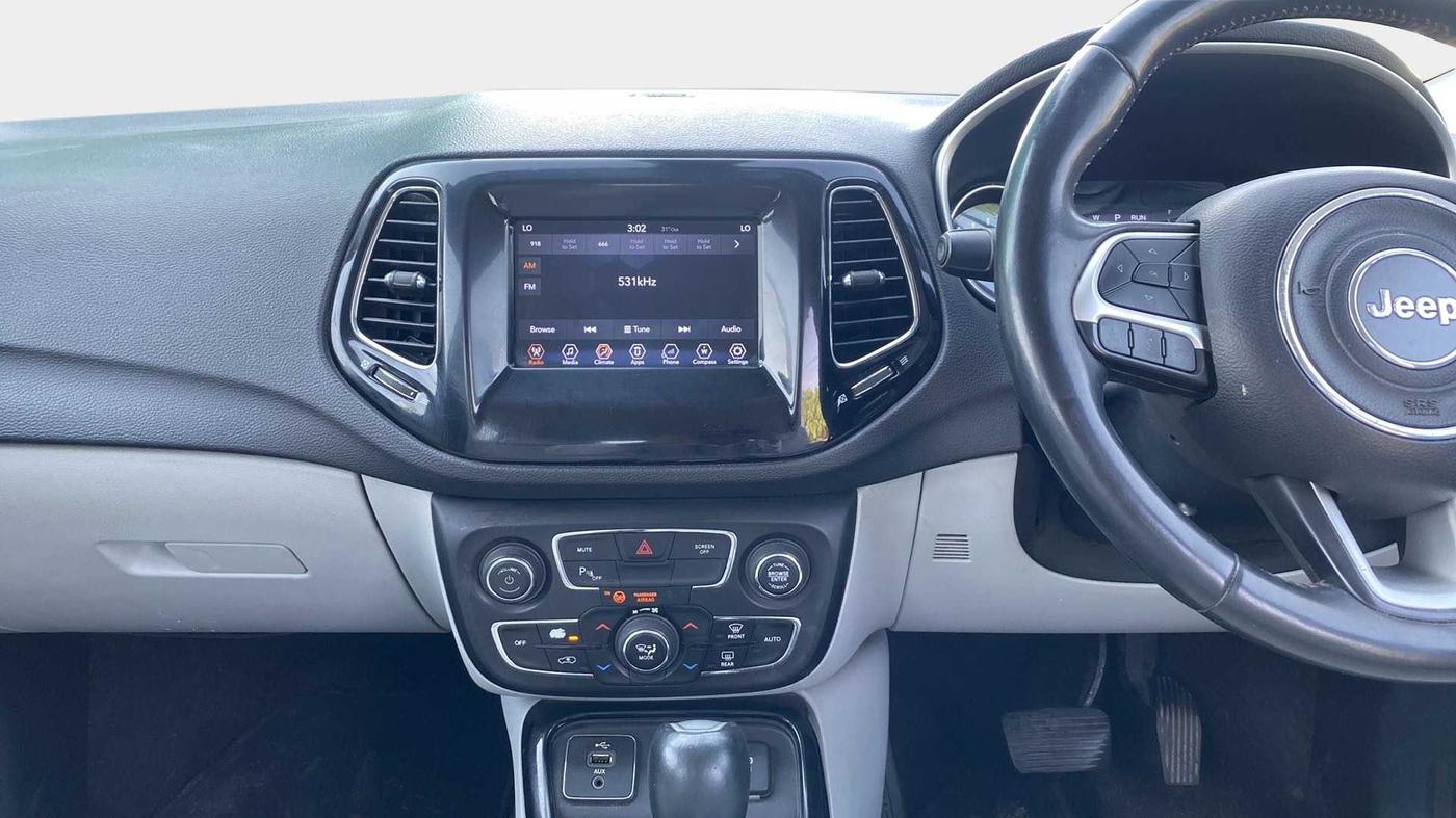 2017 Jeep Compass LIMITED 1.4 PETROL AT, Petrol, Automatic, 74,613 km, Air Conditioner