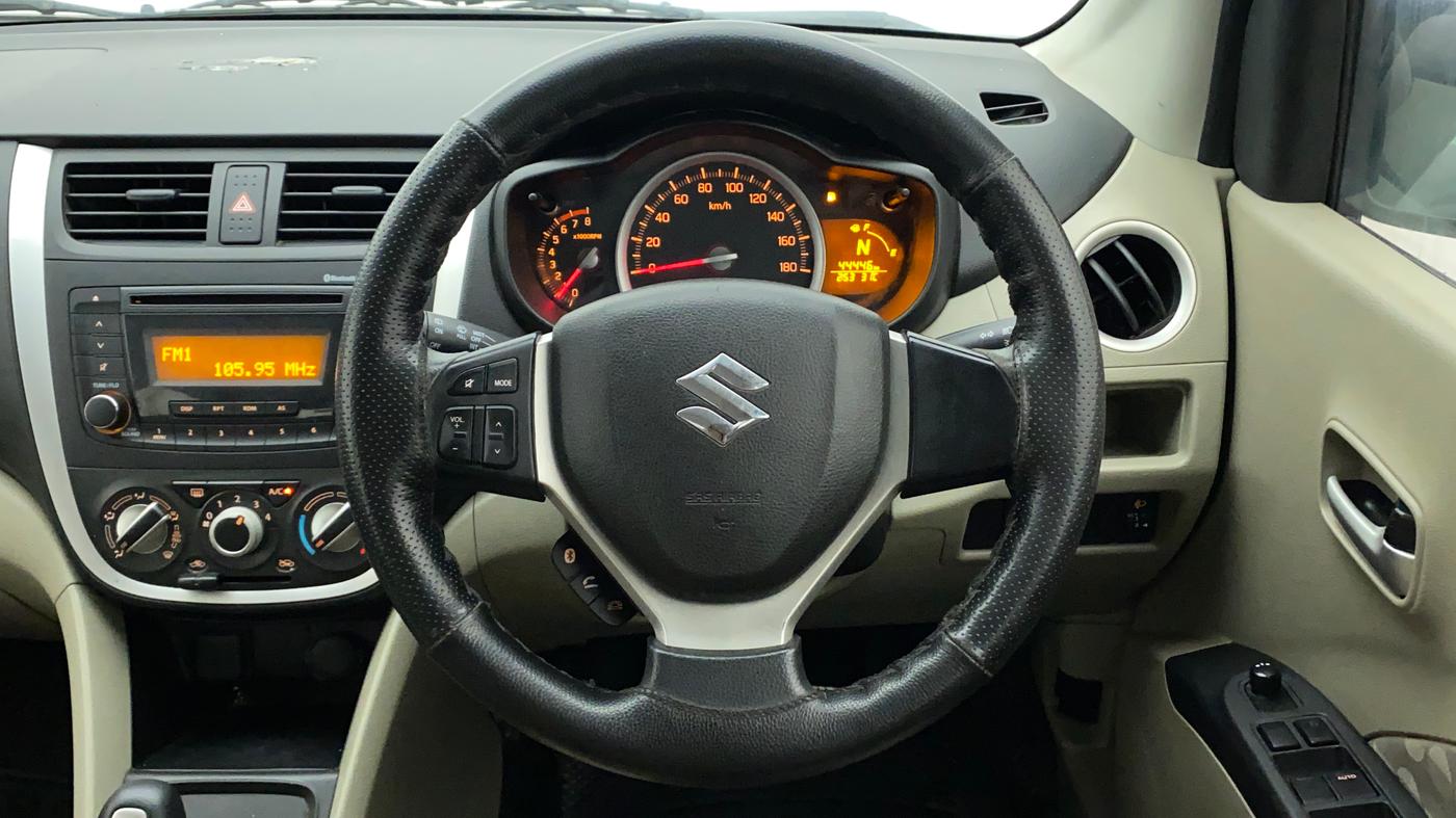 2017 Maruti Celerio ZXI AMT, Petrol, Automatic, 44,586 km, Steering Wheel Close Up