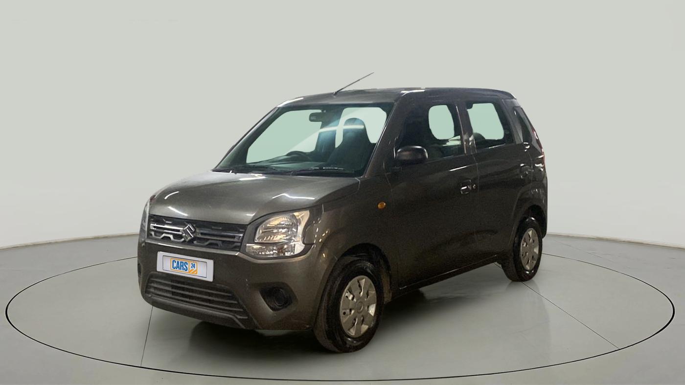 2021 Maruti New Wagon-R LXI CNG (O) 1.0, CNG, Manual, 35,760 km, Left Front Diagonal
