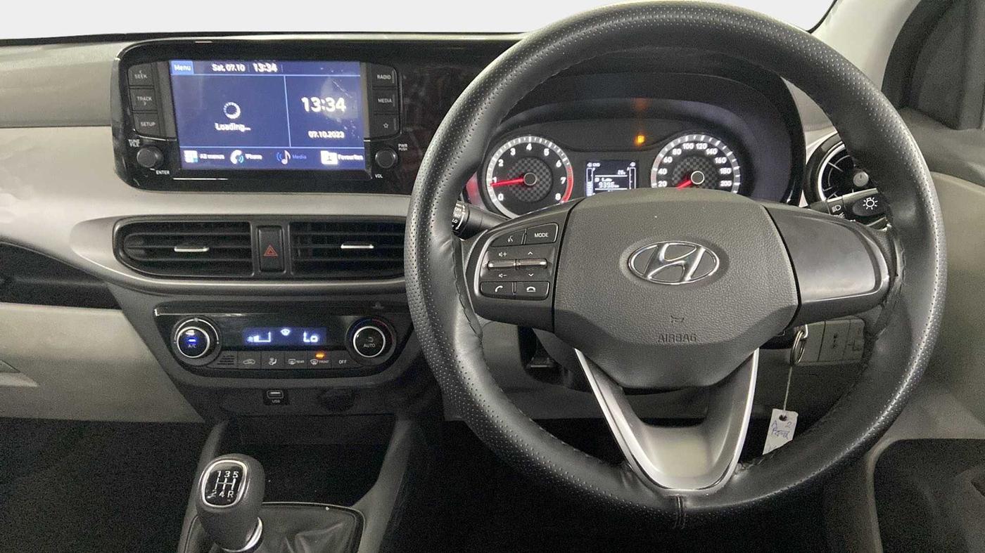 2022 Hyundai GRAND I10 NIOS SPORTZ 1.2 KAPPA VTVT CNG, CNG, Manual, 33,372 km, Steering Wheel Close Up