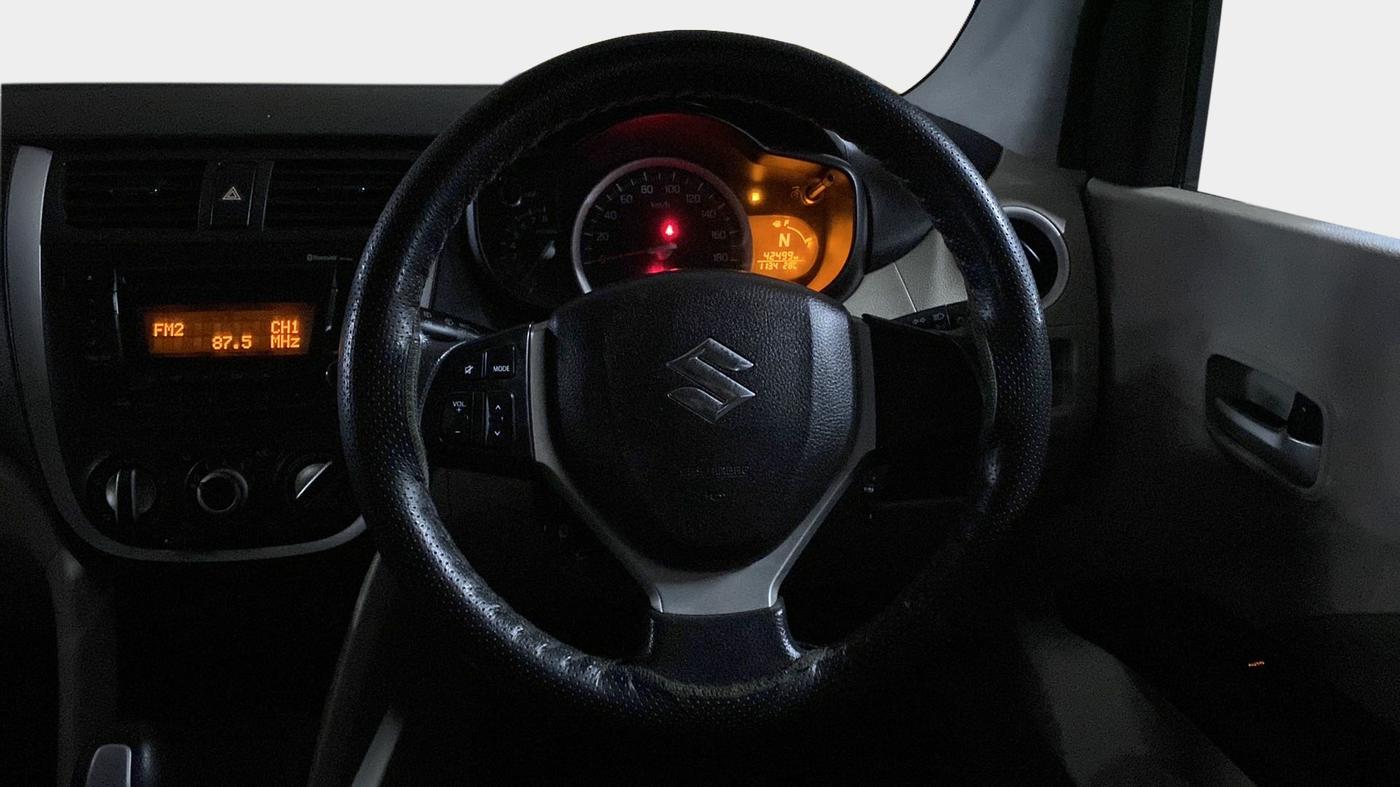 2017 Maruti Celerio ZXI AMT, Petrol, Automatic, 42,521 km, Steering Wheel Close Up