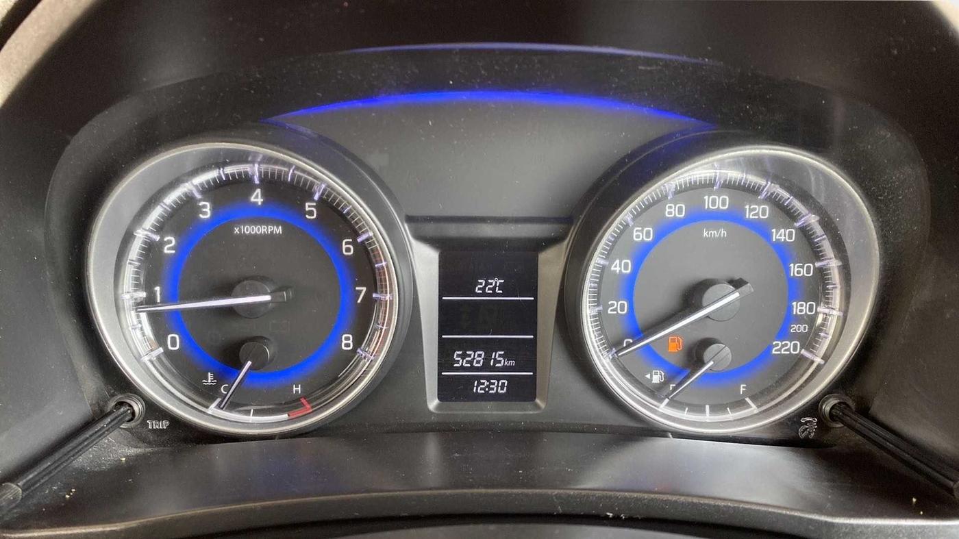 2017 Maruti Baleno DELTA PETROL 1.2, Petrol, Manual, 52,811 km, Odometer Image