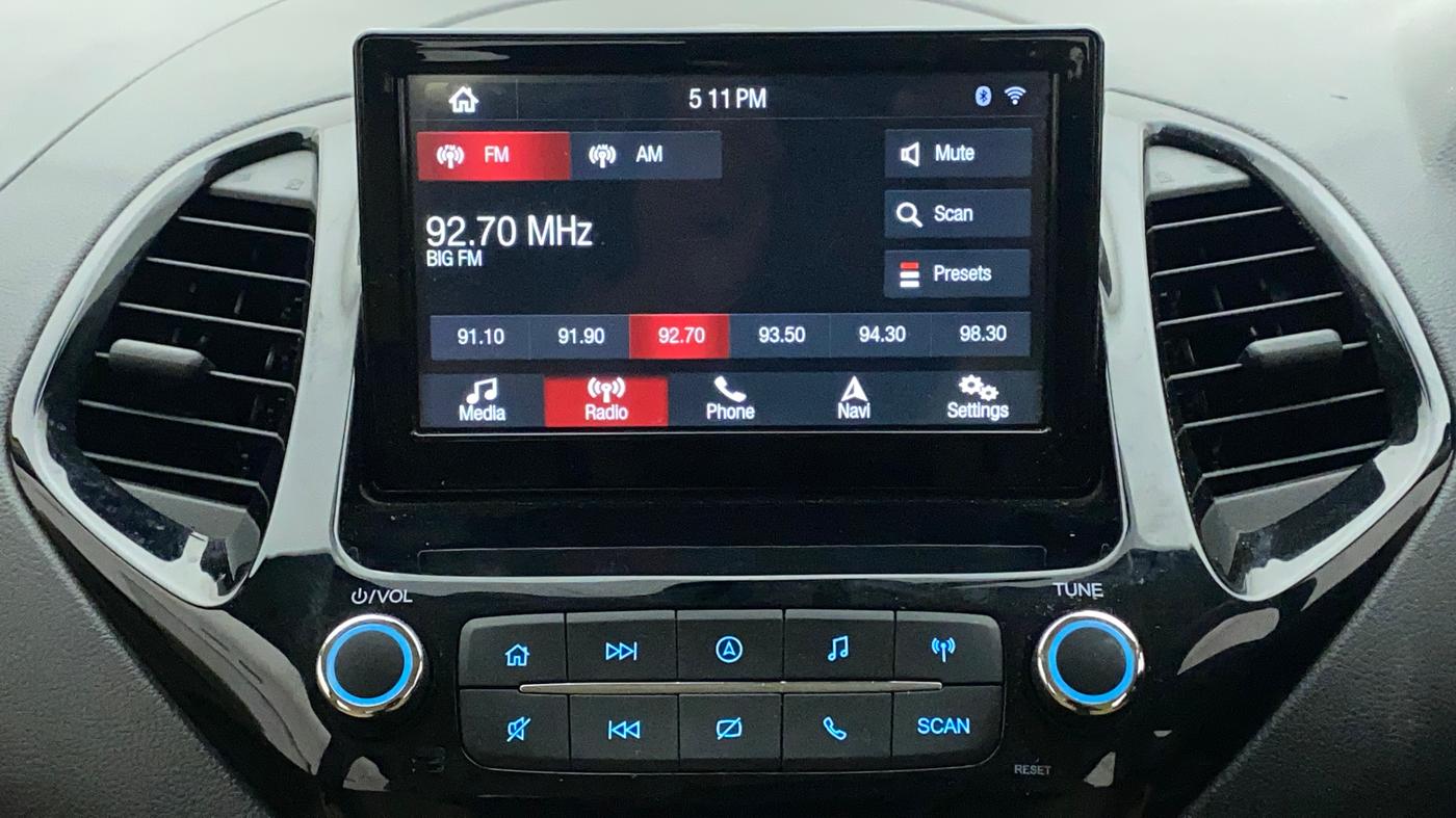 2021 Ford Figo Aspire TITANIUM 1.2 PETROL, Petrol, Manual, 23,529 km, Infotainment System