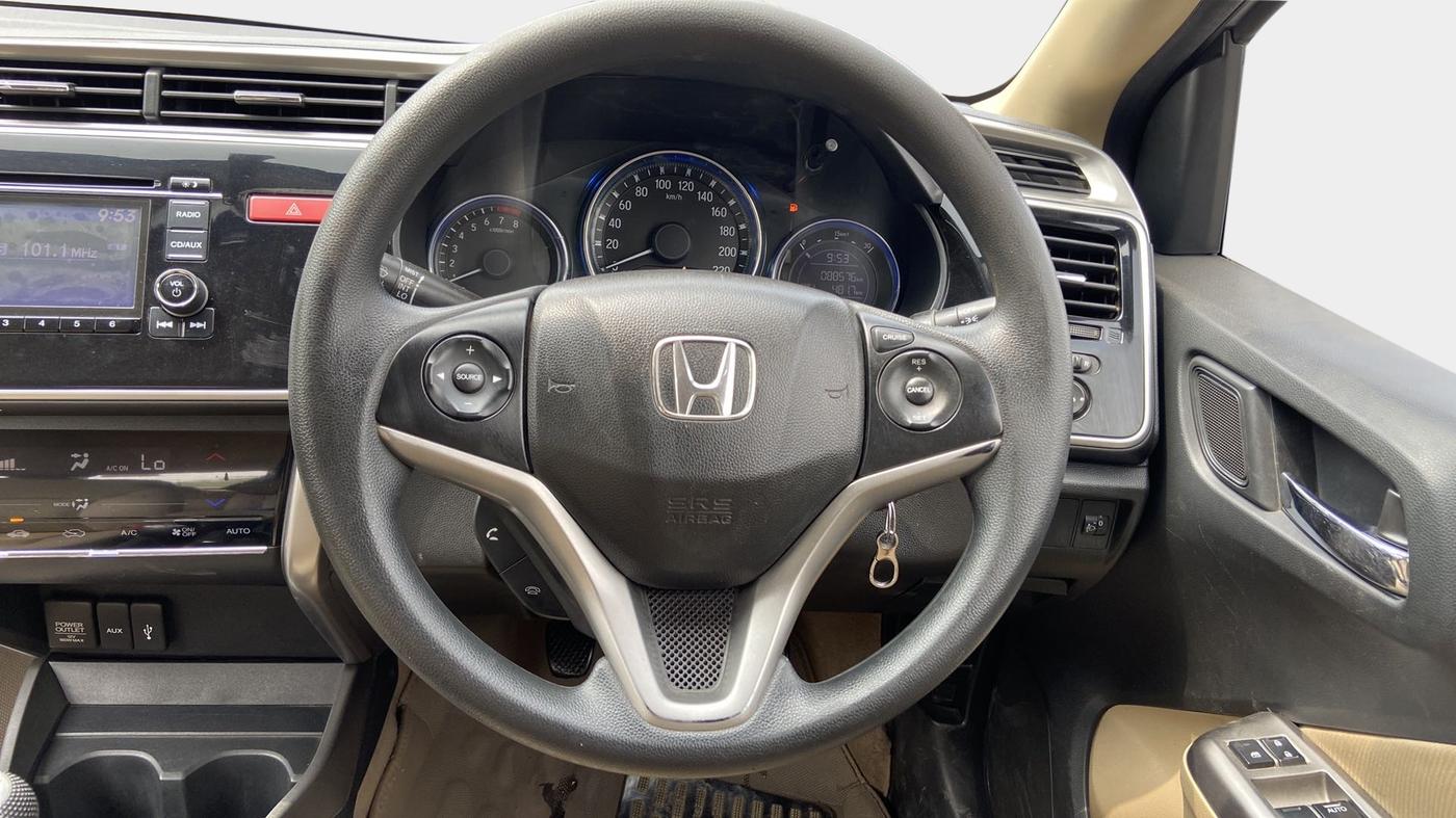 2015 Honda City 1.5L I-VTEC V MT, Petrol, Manual, 88,554 km, Steering Wheel Close Up