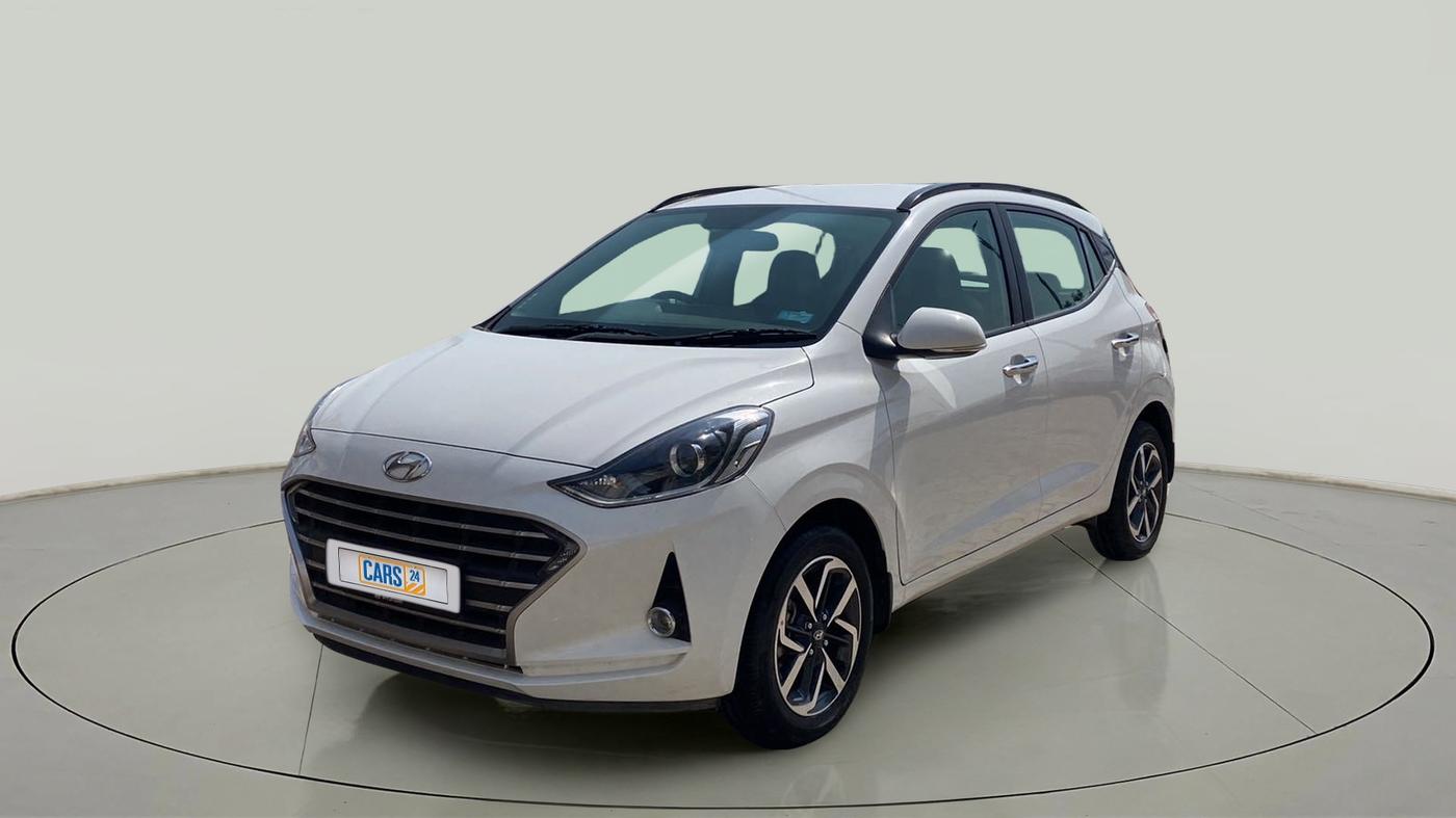 2022 Hyundai GRAND I10 NIOS ASTA AMT 1.2 KAPPA VTVT, Petrol, Automatic, 7,101 km, Left Front Diagonal