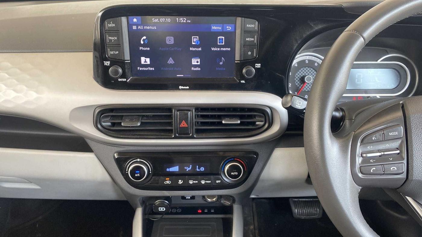 2022 Hyundai GRAND I10 NIOS ASTA AMT 1.2 KAPPA VTVT, Petrol, Automatic, 7,101 km, Air Conditioner