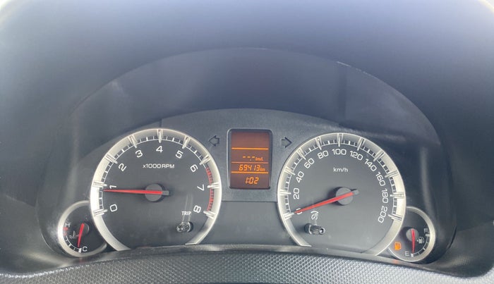 2017 Maruti Swift VXI, Petrol, Manual, 69,406 km, Odometer Image