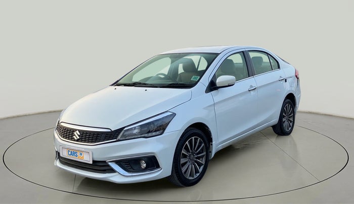 2019 Maruti Ciaz ALPHA  AT 1.5 SHVS PETROL, Petrol, Automatic, 95,450 km, Left Front Diagonal