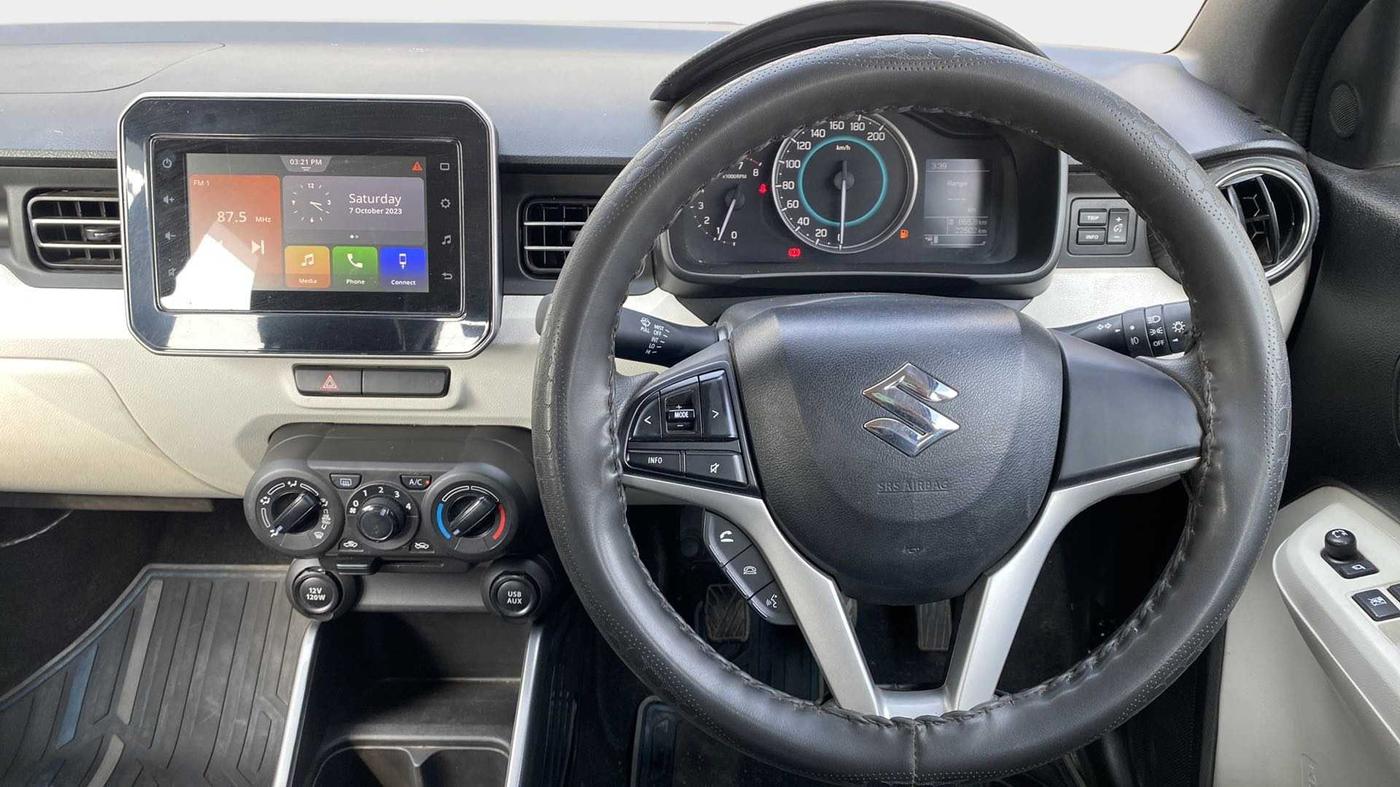 2022 Maruti IGNIS ZETA 1.2, Petrol, Manual, 22,499 km, Steering Wheel Close Up