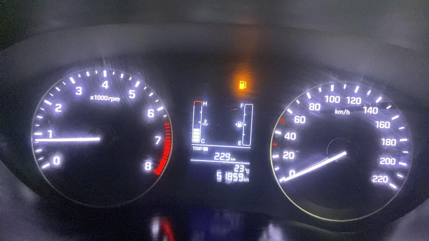 2015 Hyundai Elite i20 MAGNA 1.2, Petrol, Manual, 51,752 km, Odometer Image